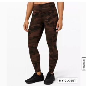 Lululemon Fast and Free High-Rise Tight 25"